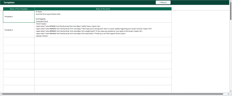 Bulk Email Sender in Excel - Image 5